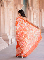 Load image into Gallery viewer, Cotton Chanderi Saree with Hand Block Print - Shivanya Handicrafts Women's Traditional Indian Wear