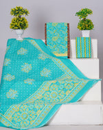 Load image into Gallery viewer, Hand Printed Cotton Unstitched Suits for Women - Traditional Indian Clothing