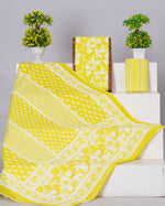 Load image into Gallery viewer, Hand Printed Cotton Unstitched Suits for Women - Traditional Indian Clothing