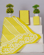Load image into Gallery viewer, Hand Printed Cotton Unstitched Suits for Women - Traditional Indian Clothing