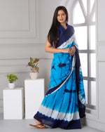 Load image into Gallery viewer, Unique Shibori Print Sarees | Tie and Dye Collection by Shivanya Handicrafts