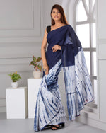 Load image into Gallery viewer, Unique Shibori Print Sarees | Tie and Dye Collection by Shivanya Handicrafts