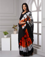 Load image into Gallery viewer, Unique Shibori Print Sarees | Tie and Dye Collection by Shivanya Handicrafts