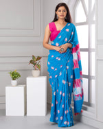 Load image into Gallery viewer, Unique Shibori Print Sarees | Tie and Dye Collection by Shivanya Handicrafts