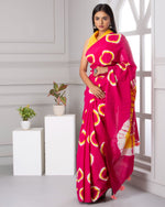 Load image into Gallery viewer, Unique Shibori Print Sarees | Tie and Dye Collection by Shivanya Handicrafts