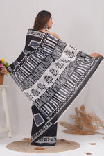 Load image into Gallery viewer, Mulmul Cotton Saree with Hand Block Print - Shivanya Handicrafts Women's Traditional Indian Wear