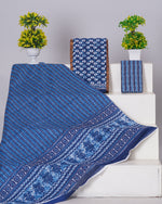 Load image into Gallery viewer, Hand Printed Cotton Unstitched Suits for Women - Traditional Indian Clothing
