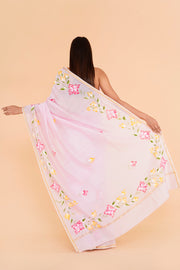 Pure Chanderi Silk Saree with Hand Block Print - Shivanya Handicrafts Women's Traditional Indian Wear