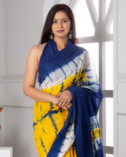 Unique Shibori Print Sarees | Tie and Dye Collection by Shivanya Handicrafts