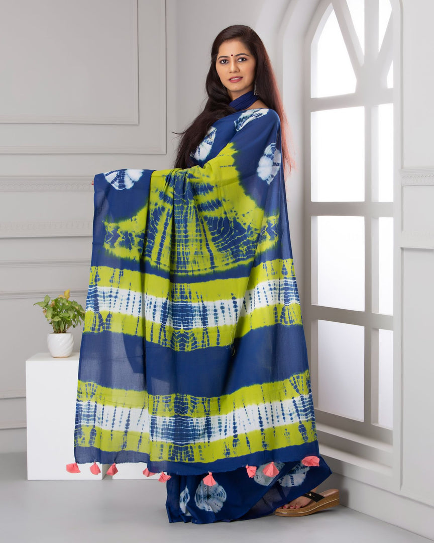 Unique Shibori Print Sarees | Tie and Dye Collection by Shivanya Handicrafts