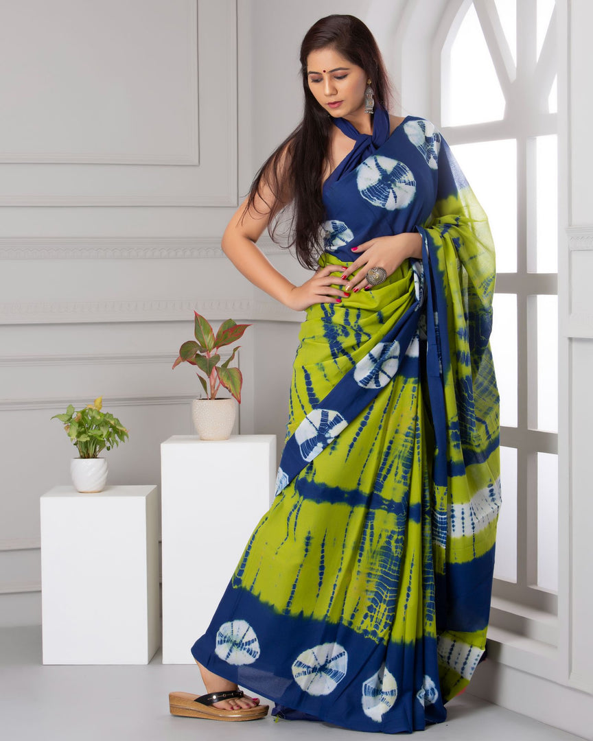 Unique Shibori Print Sarees | Tie and Dye Collection by Shivanya Handicrafts