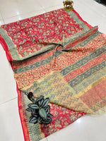 Load image into Gallery viewer, Shivanya Handicrafts Printed Kota Doriya Saree - Perfect for Festive Occasions
