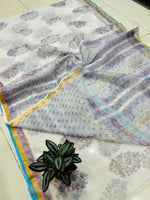 Load image into Gallery viewer, Shivanya Handicrafts Printed Kota Doriya Saree - Perfect for Festive Occasions
