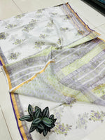 Load image into Gallery viewer, Shivanya Handicrafts Printed Kota Doriya Saree - Perfect for Festive Occasions
