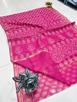 Load image into Gallery viewer, Shivanya Handicrafts Printed Kota Doriya Saree - Perfect for Festive Occasions
